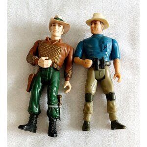1993 Vintage Kenner Toys Jurassic Park Sgt. T Rex Turner & Alan Grant